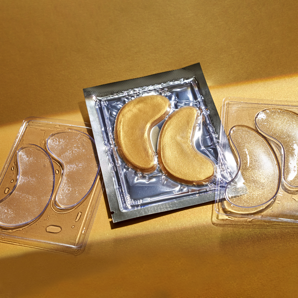 ЮНИLOOK Патчи гидрогелевые для глаз Шиммер 8г х 5 пар, 2 вида, арт.№ 022-053