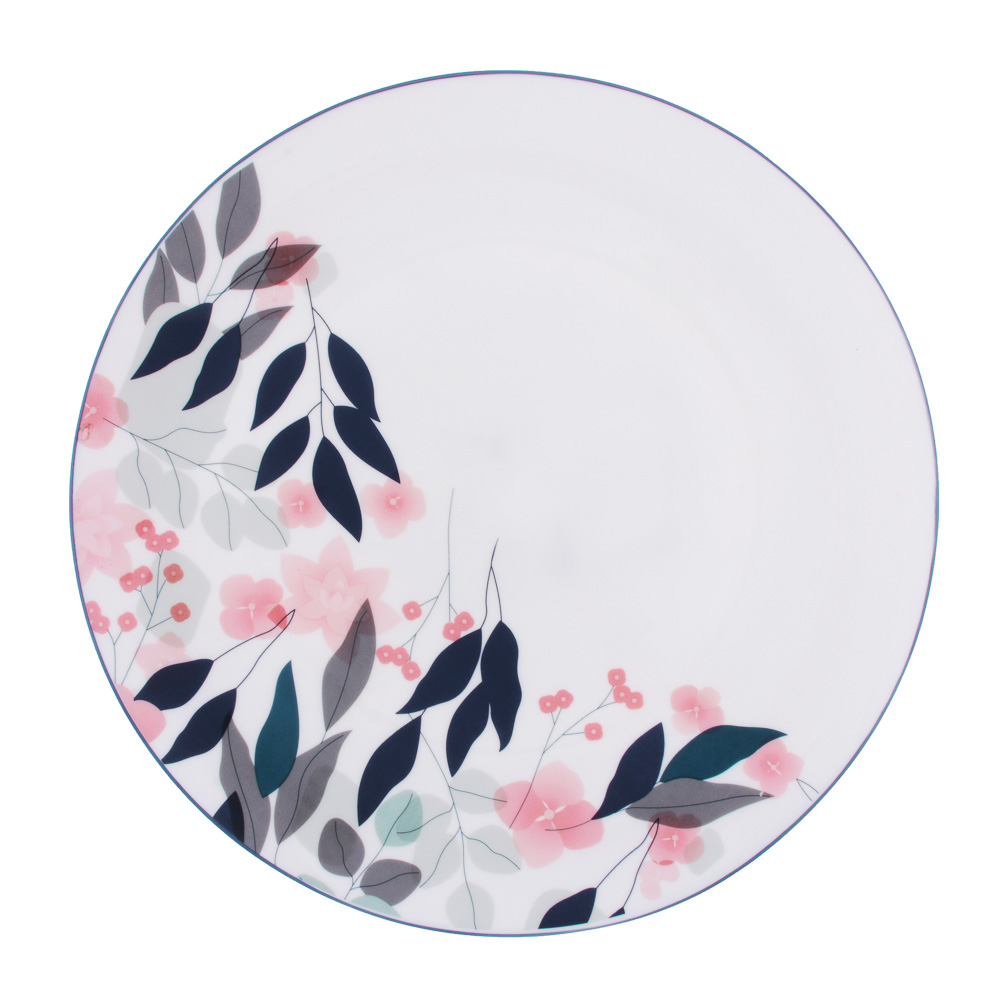 MILLIMI Лия Тарелка подстановочная опаловое стекло 25см, K2053, арт.№ 818-466