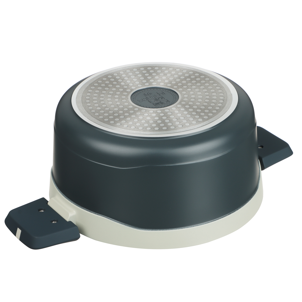 SATOSHI Кай Кастрюля с крышкой литая 4,5л, d24x12см, антипригарное покрытие, индукция, арт.№ 846-711