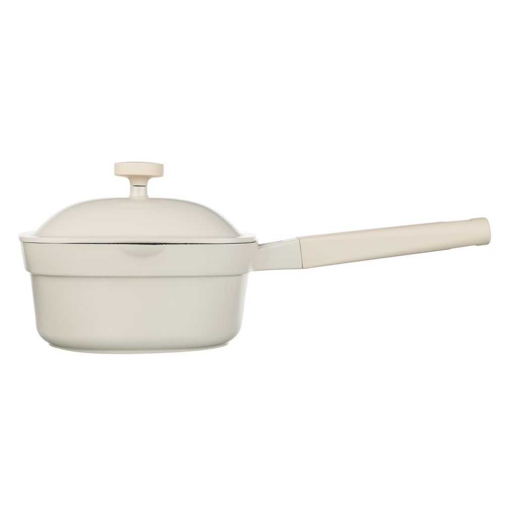 SATOSHI Мулон Ковш с крышкой литой 1,9л, 18х8,5см, антипригарное покрытие, индукция, арт.№ 846-716