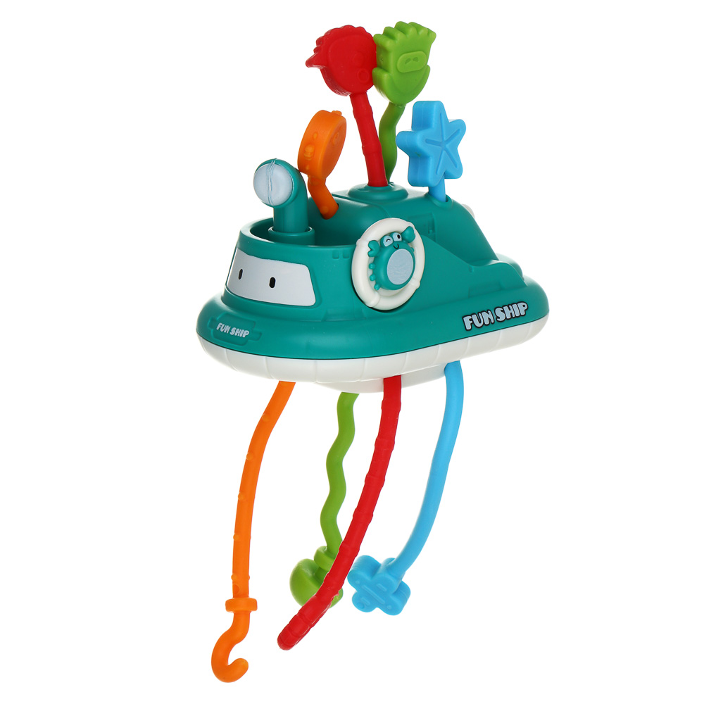 ИГРОЛЕНД Игрушка Развивающая "Умные шнурочки", ABS, TPR, 11, 2 дизайна, арт.№ 270-053