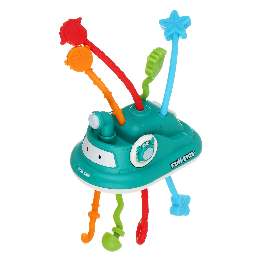 ИГРОЛЕНД Игрушка Развивающая "Умные шнурочки", ABS, TPR, 11, 2 дизайна, арт.№ 270-053