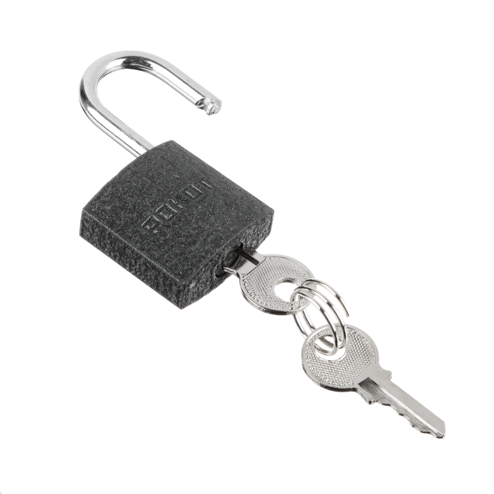 РОКОТ Замок навесной "Серый металл", 25мм, арт.№ 673-011