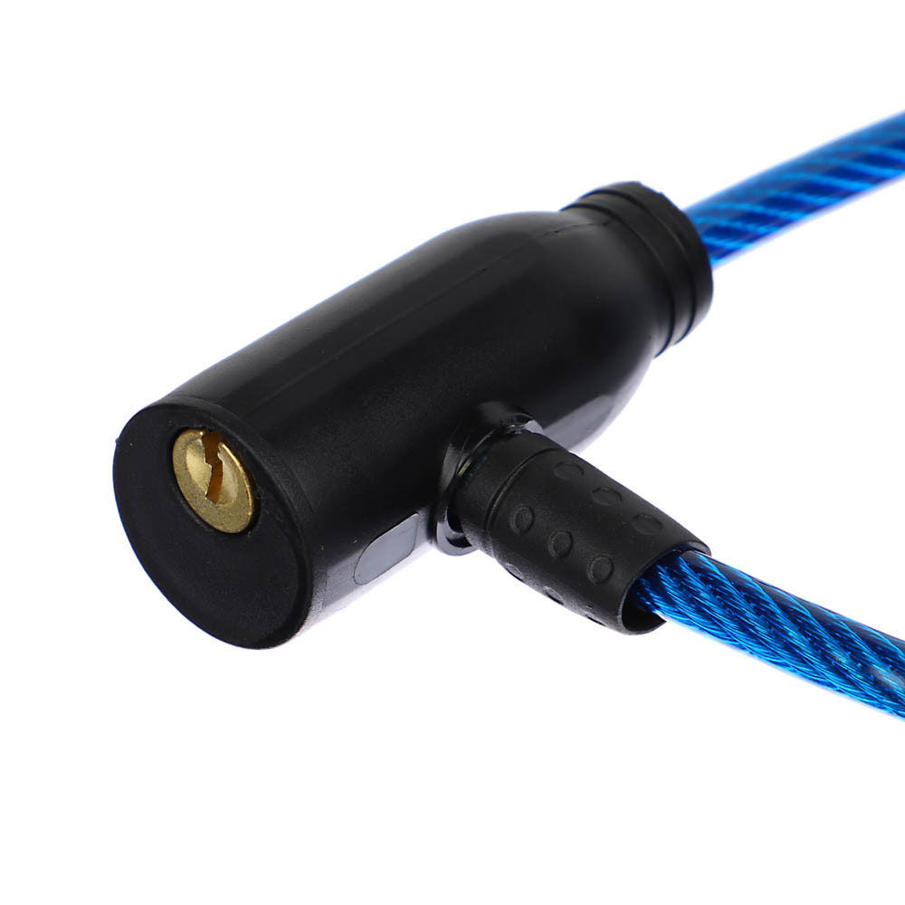 VETTA Замок велосипедный противоугонный тросовый, металл, ПВХ, пластик, 7x600мм, арт.№ 468-100