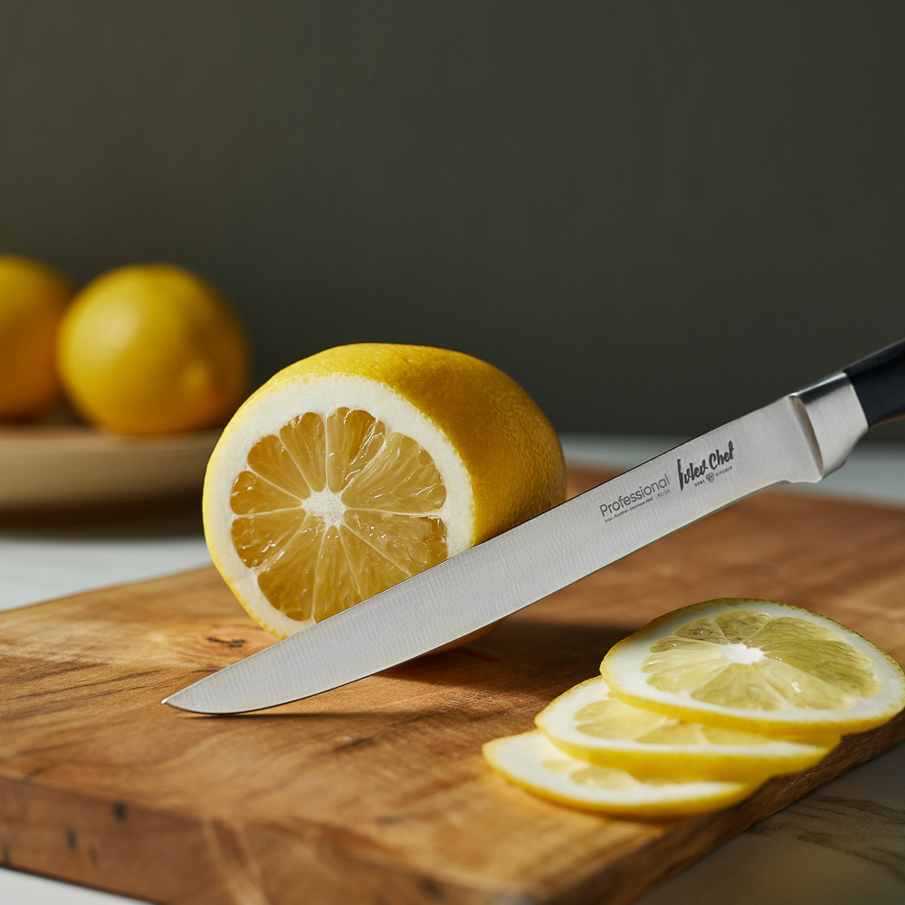 Ivlev Chef Profi Нож кухонный филейный 15см, кованый, нерж.сталь 5Cr15, арт.№ 803-384