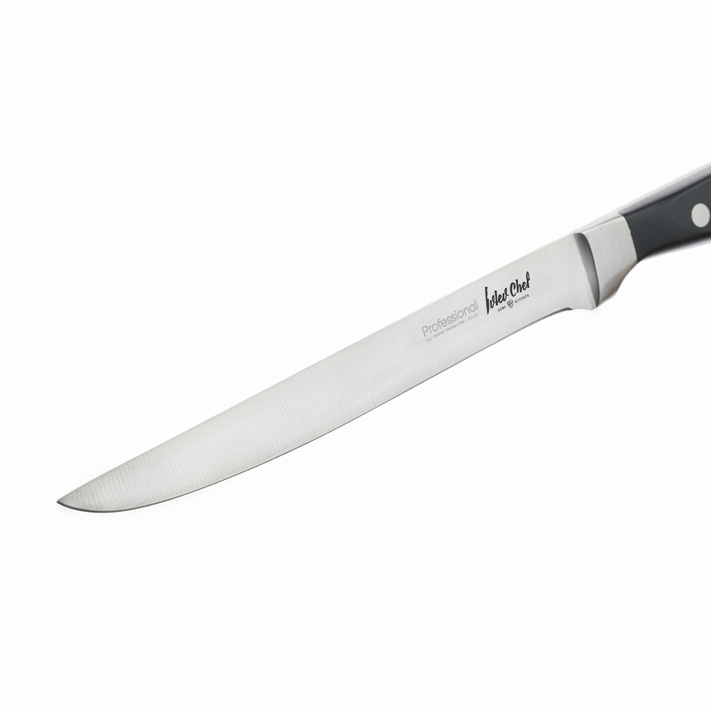 Ivlev Chef Profi Нож кухонный филейный 15см, кованый, нерж.сталь 5Cr15, арт.№ 803-384