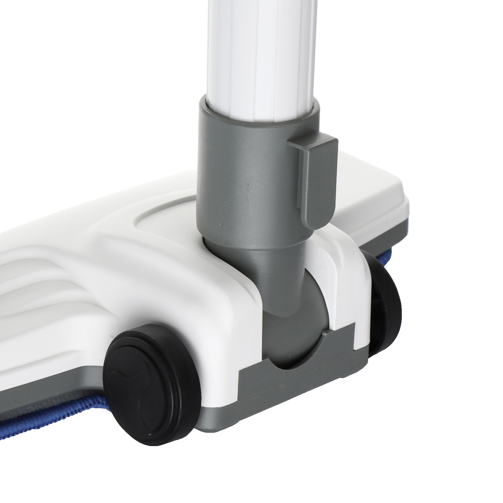 LEBEN Пылесос беспроводной, 100Вт, 7.4В/2300 мАч, 2 насадки, Hepa фильтр, 0,85л, пластик, белый, арт.№ 784-017