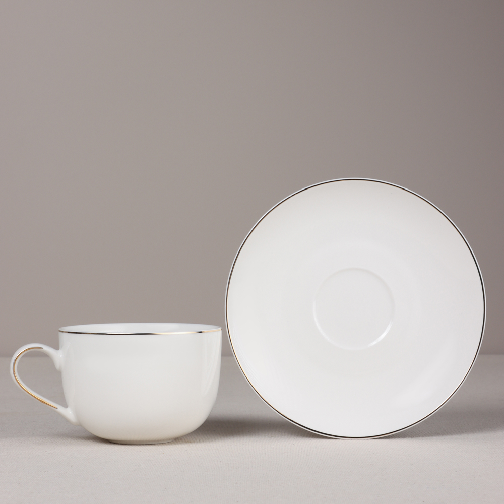 MILLIMI Жемчуг Набор чайный 2 пр., 390мл, 16,5см, фарфор, арт.№ 802-481