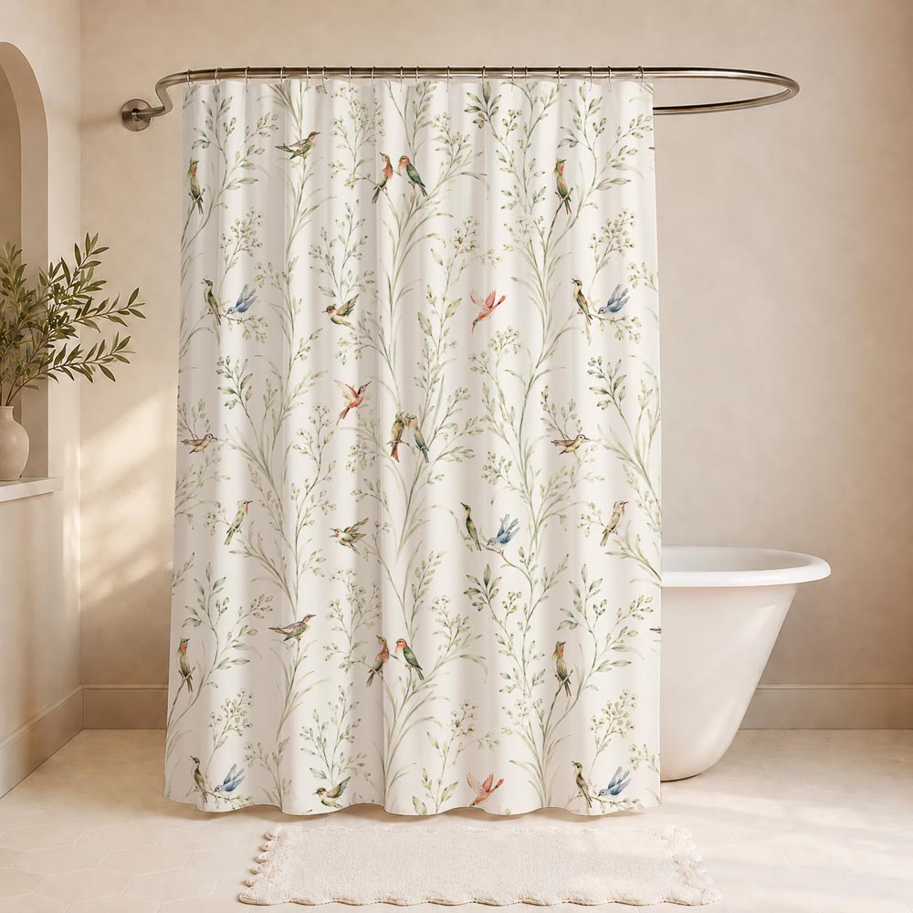 Штора для ванной тм VETTA Ава, 180х180см, полиэстер, пластик, 2 дизайна, арт.№ 461-702