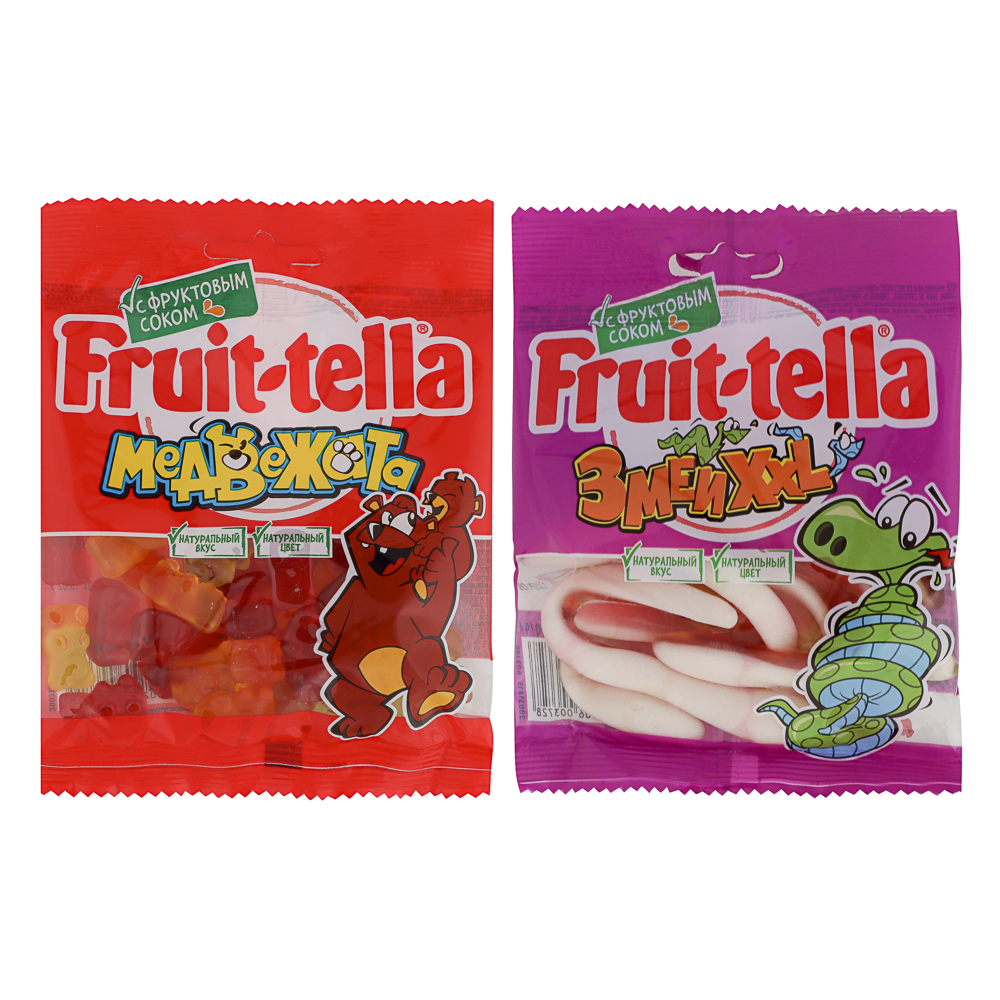 Мармелад жевательный Fruittella, в ассортименте, 70 г, арт.№ 347-440