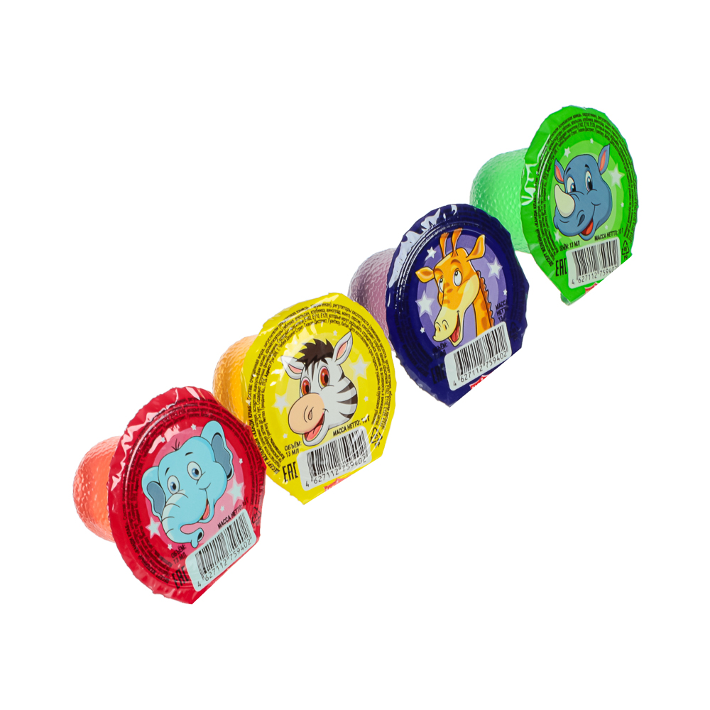 Десерт желейный "Канди клаб" ассорти (с изображением кошки) 13гр, арт.№ 347-441