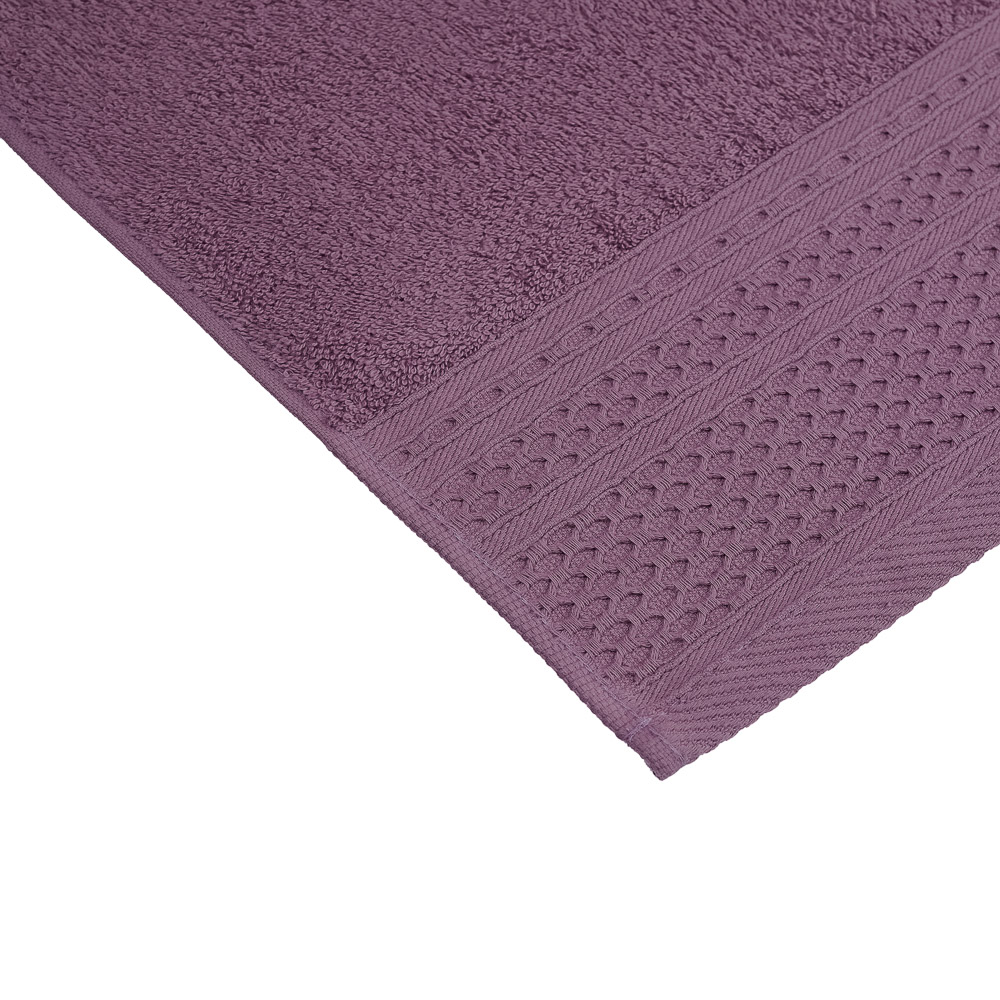 PROVANCE Хейзел Полотенце махровое, 100% хлопок, 50х90см, 400гр/м, сливовый, арт.№ 484-144