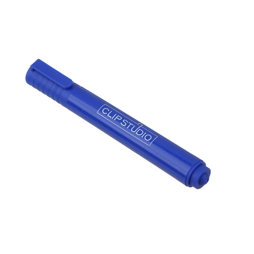 Набор маркеров перманентных ClipStudio 4 цвета, пулевидный, 5мм, чехол с европодвесом, арт.№ 613-074