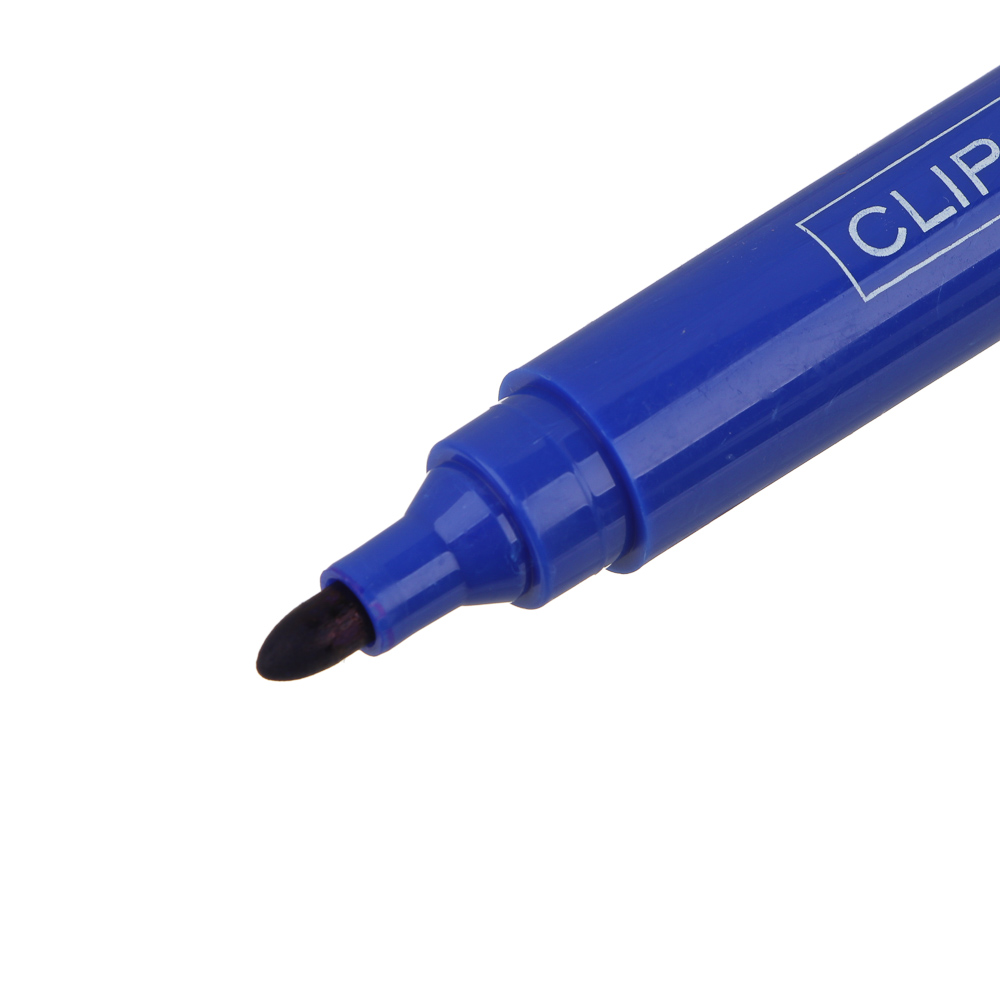 Набор маркеров перманентных ClipStudio 4 цвета, пулевидный, 5мм, чехол с европодвесом, арт.№ 613-074