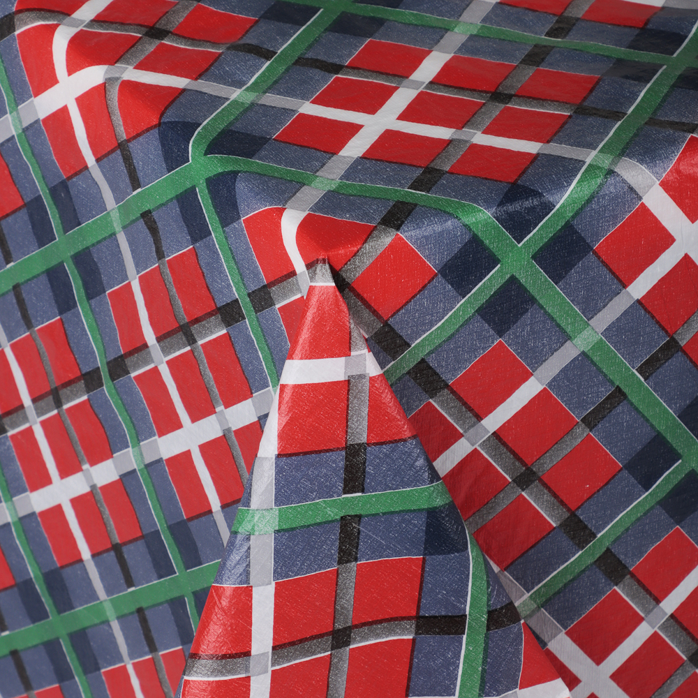 PROVANCE Щелкунчик Скатерть ПЕВА на текстильной основе, 132х178см, 50% полиэстер, 50% ПЕВА, арт.№ 492-305