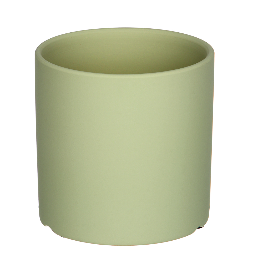 INBLOOM Кашпо керамическое Пастель 11х11х11см, арт.№ 164-294