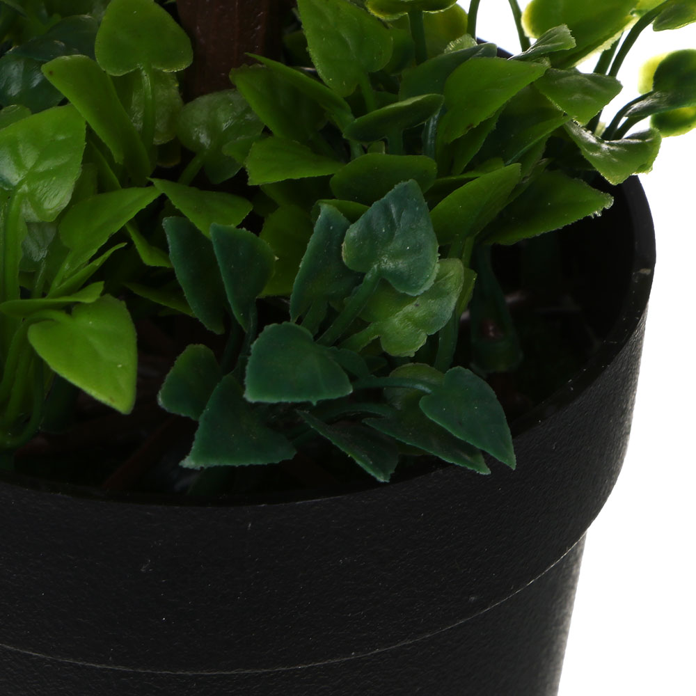 LADECOR Дерево искусственное в кашпо, 9х25 см, пластик, 2 дизайна, арт.№ 501-579