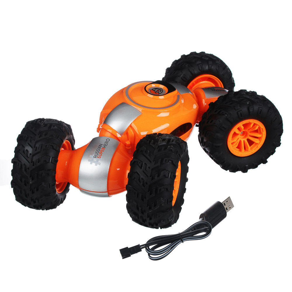 BY Автомобиль на радиоуправлении "Наши на Марсе", движение, свет, АВС, 39x25,5x11см, арт.№ 293-058