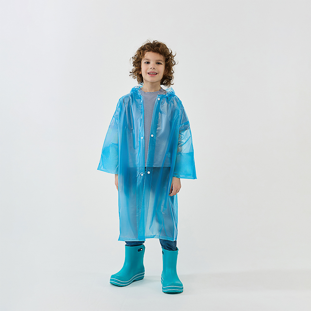INBLOOM Дождевик детский 120мкм 75х53см, ПВХ, арт.№ 188-112
