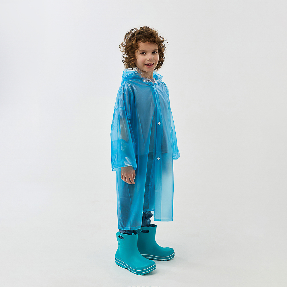 INBLOOM Дождевик детский 120мкм 75х53см, ПВХ, арт.№ 188-112