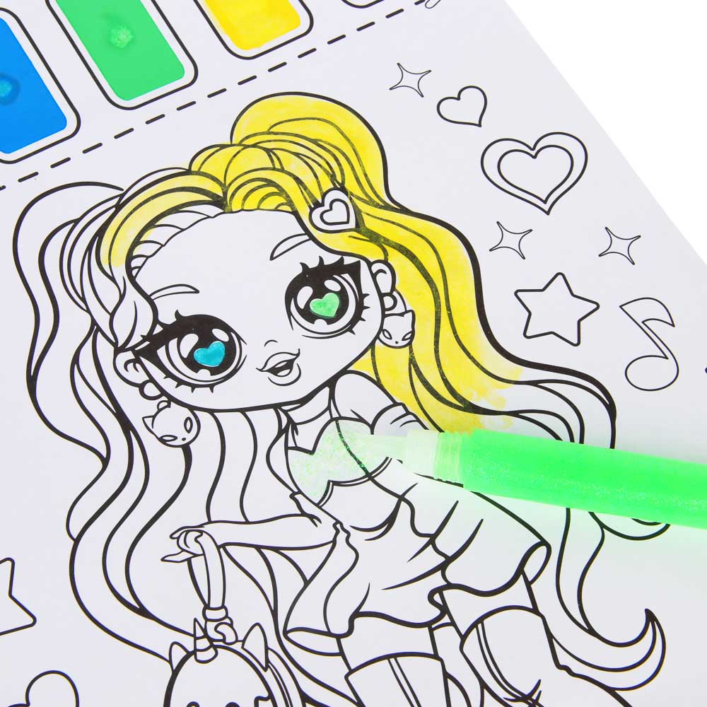 ХОББИХИТ Набор для творчества "Стильные девчонки", полипропилен, картон, 21,5х29,4 см, 3 дизайна, арт.№ 284-253