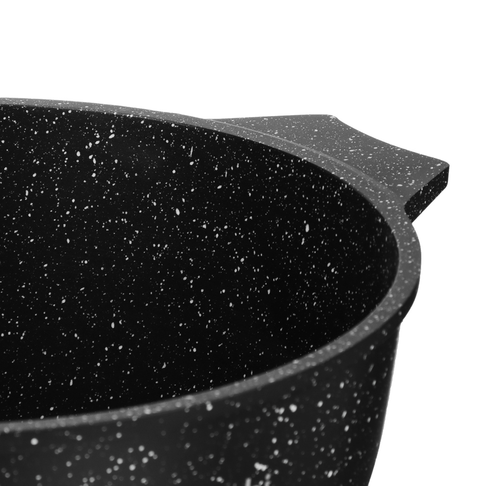 SATOSHI Монфор Казан 24х13,0см, 4,8л, литой алюминий, индукция, арт.№ 846-746