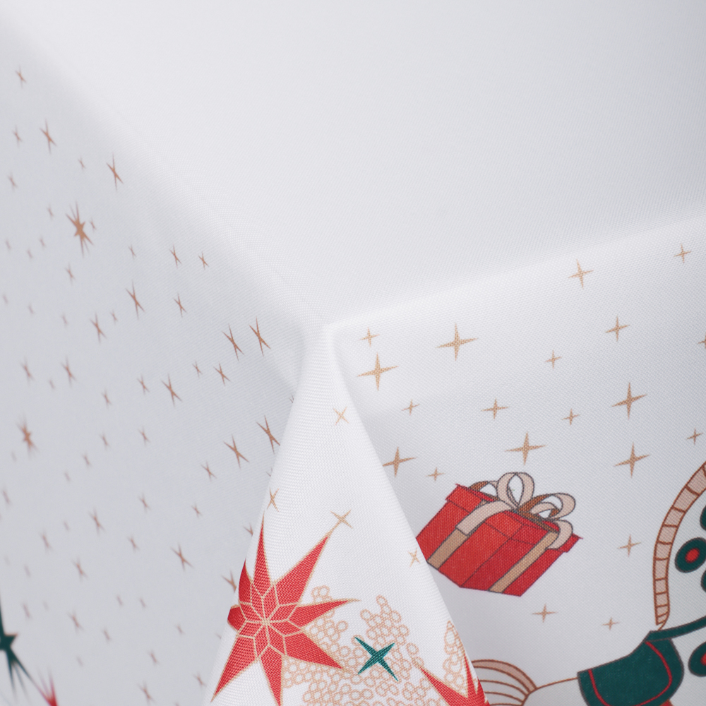 PROVANCE Щелкунчик Скатерть текстильная, 140х180см, 100% полиэстер, 2 дизайна, арт.№ 492-257