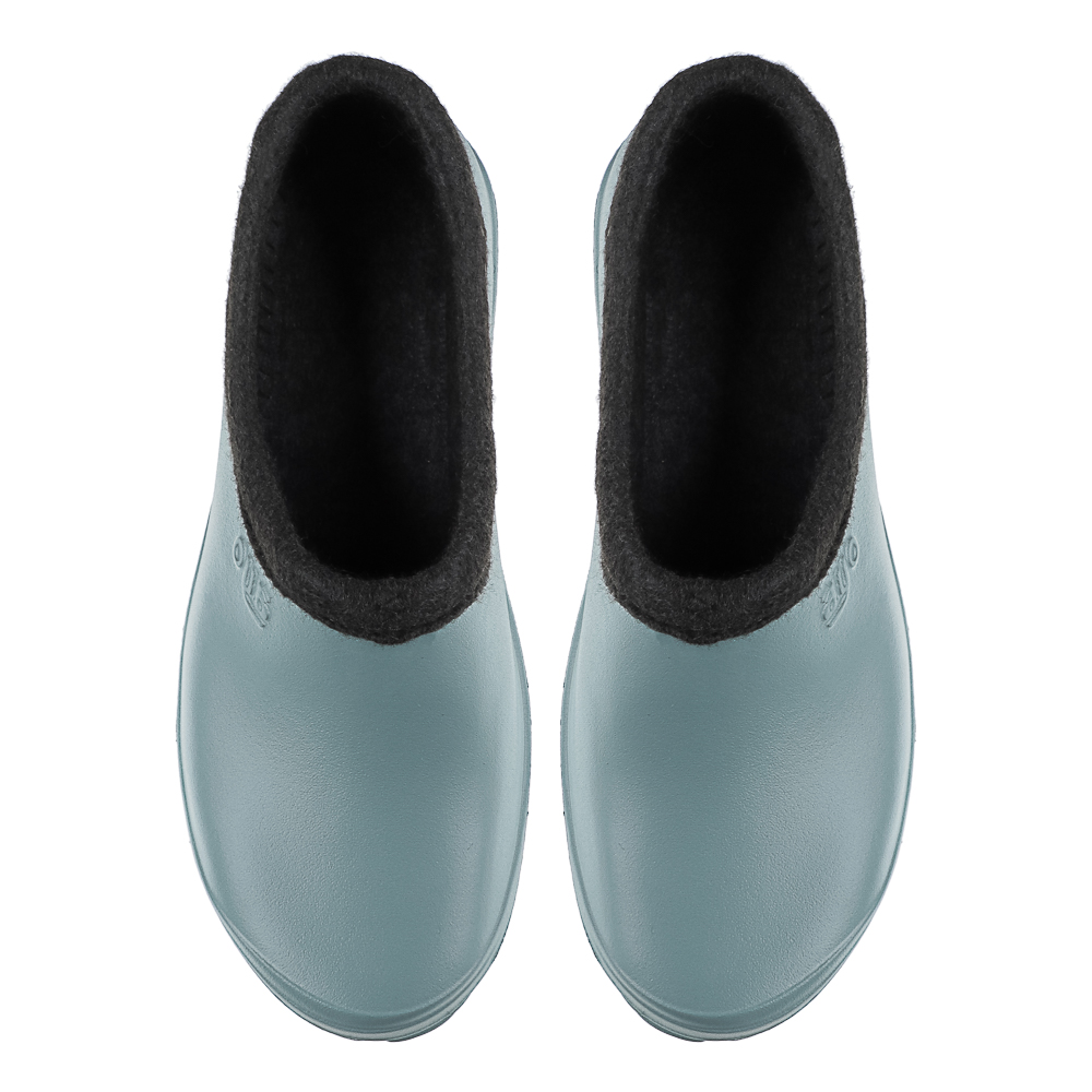 Галоши утепленные мужские AYO, серый/черный, размер 40-45, материал галоши ЭВА, утеплитель ворсин, арт.№ 219-021