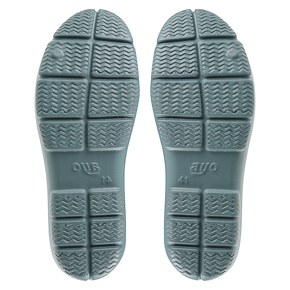 Галоши утепленные мужские AYO, серый/черный, размер 40-45, материал галоши ЭВА, утеплитель ворсин, арт.№ 219-021