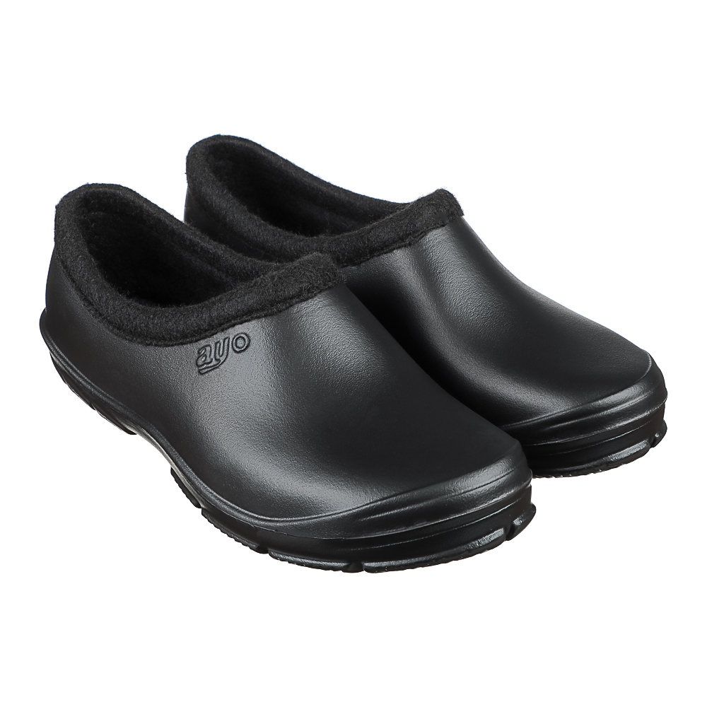 Галоши утепленные мужские AYO, серый/черный, размер 40-45, материал галоши ЭВА, утеплитель ворсин, арт.№ 219-021