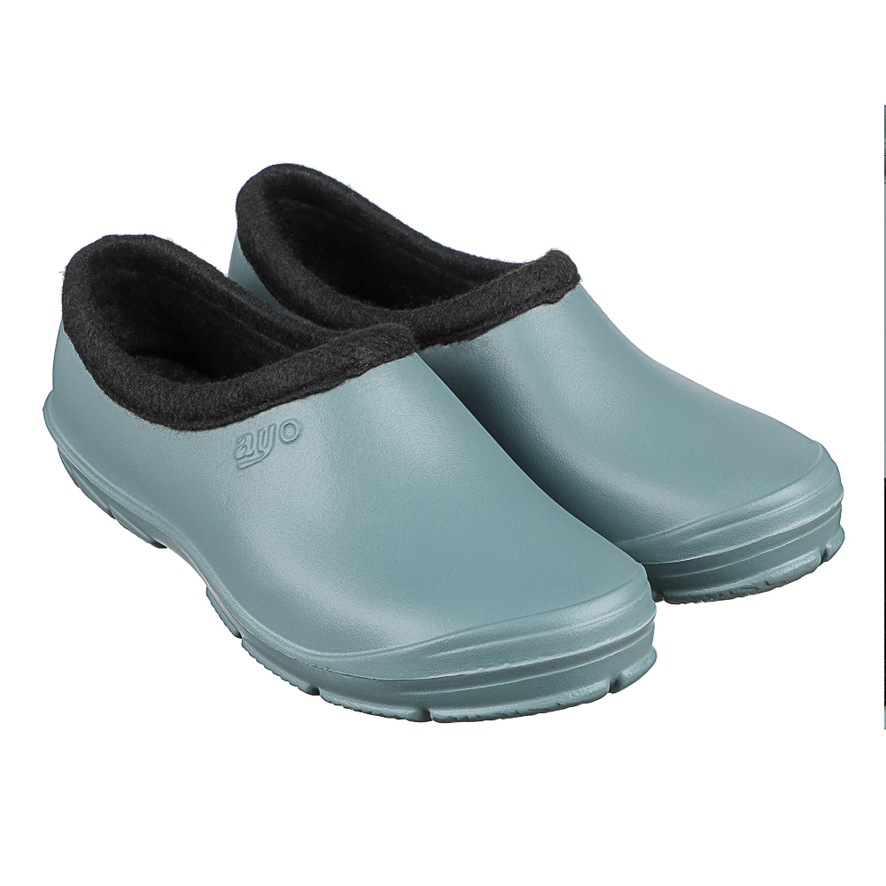 Галоши утепленные мужские AYO, серый/черный, размер 40-45, материал галоши ЭВА, утеплитель ворсин, арт.№ 219-021