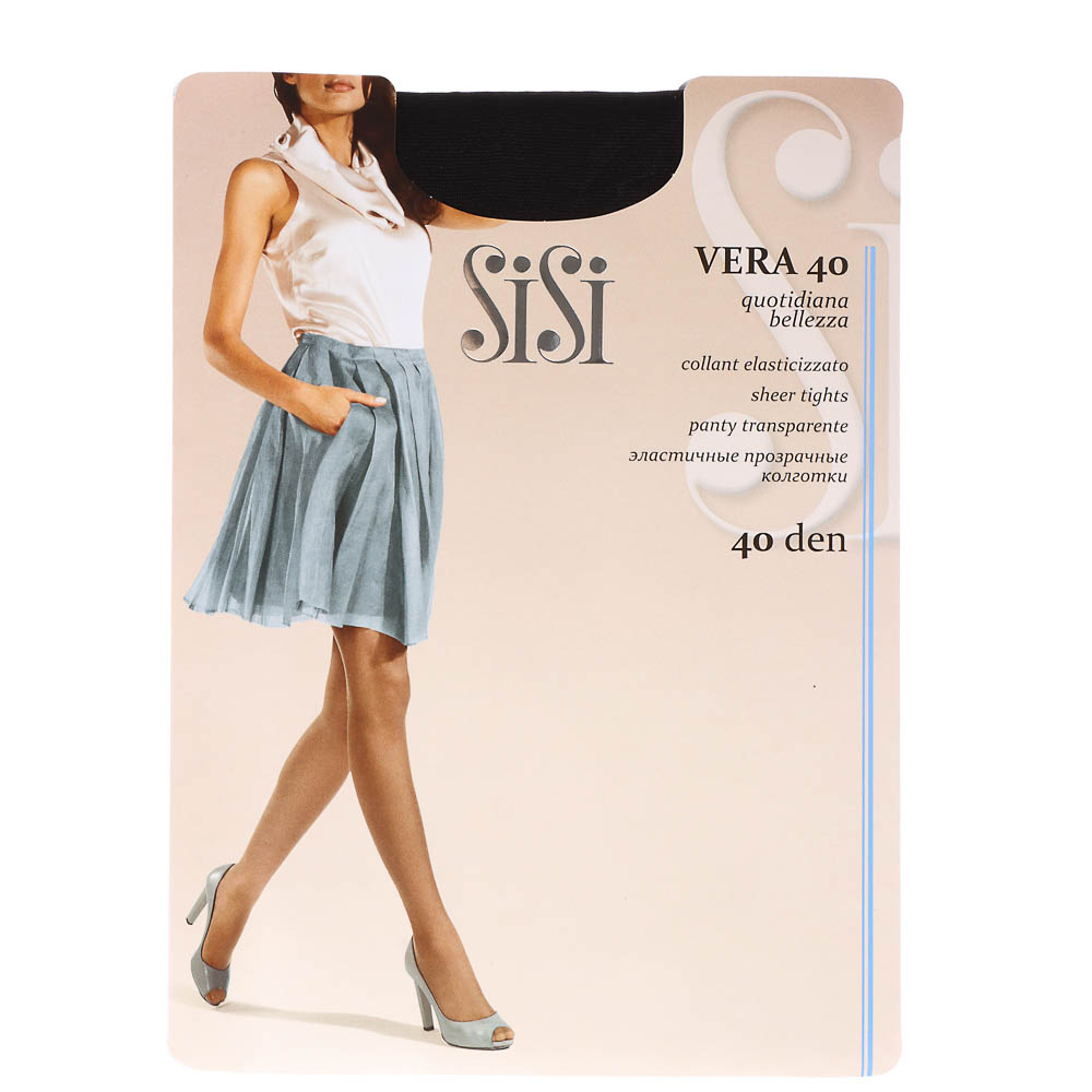 Колготки женские Sisi 40 DEN, размер 5 Maxi, цвет Nero, арт.№ 048-145