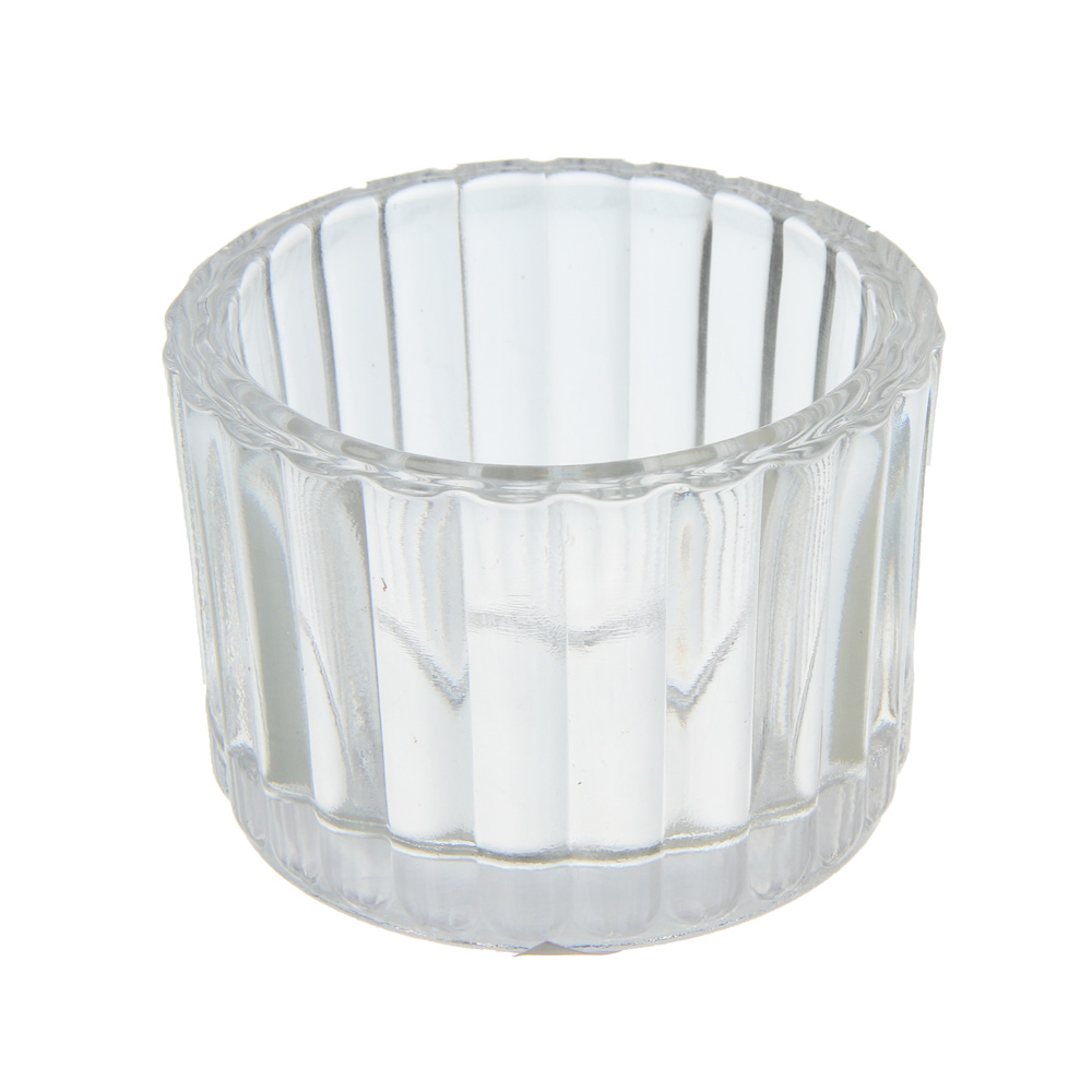 Подсвечник тм LADECOR стеклянный, 5,5x5,5x3,8 см, для чайных свечей, арт.№ 477-268