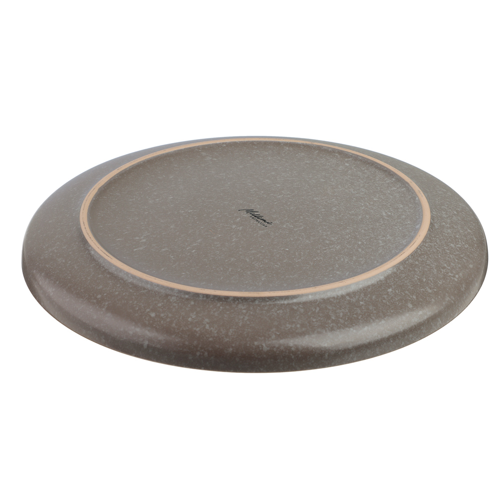 MILLIMI Тарелка подстановочная 26.5х2.8см, керамика, серый, арт.№ 824-175