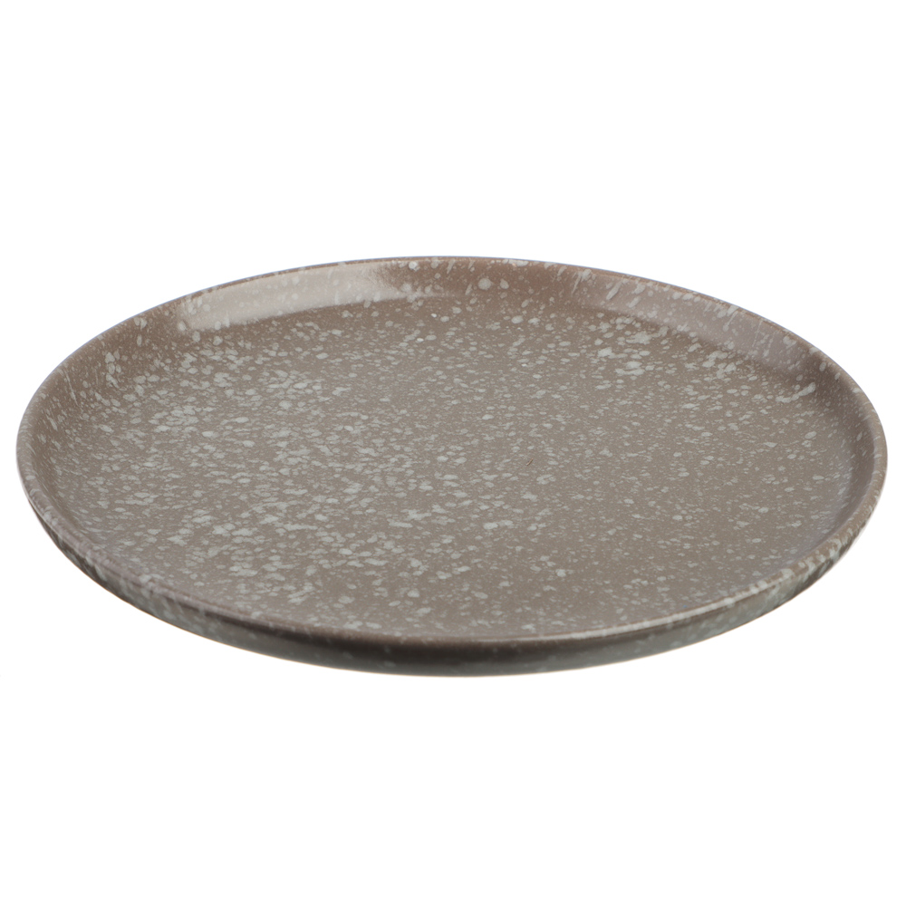 MILLIMI Тарелка десертная 20х2см, керамика, серый, арт.№ 824-176