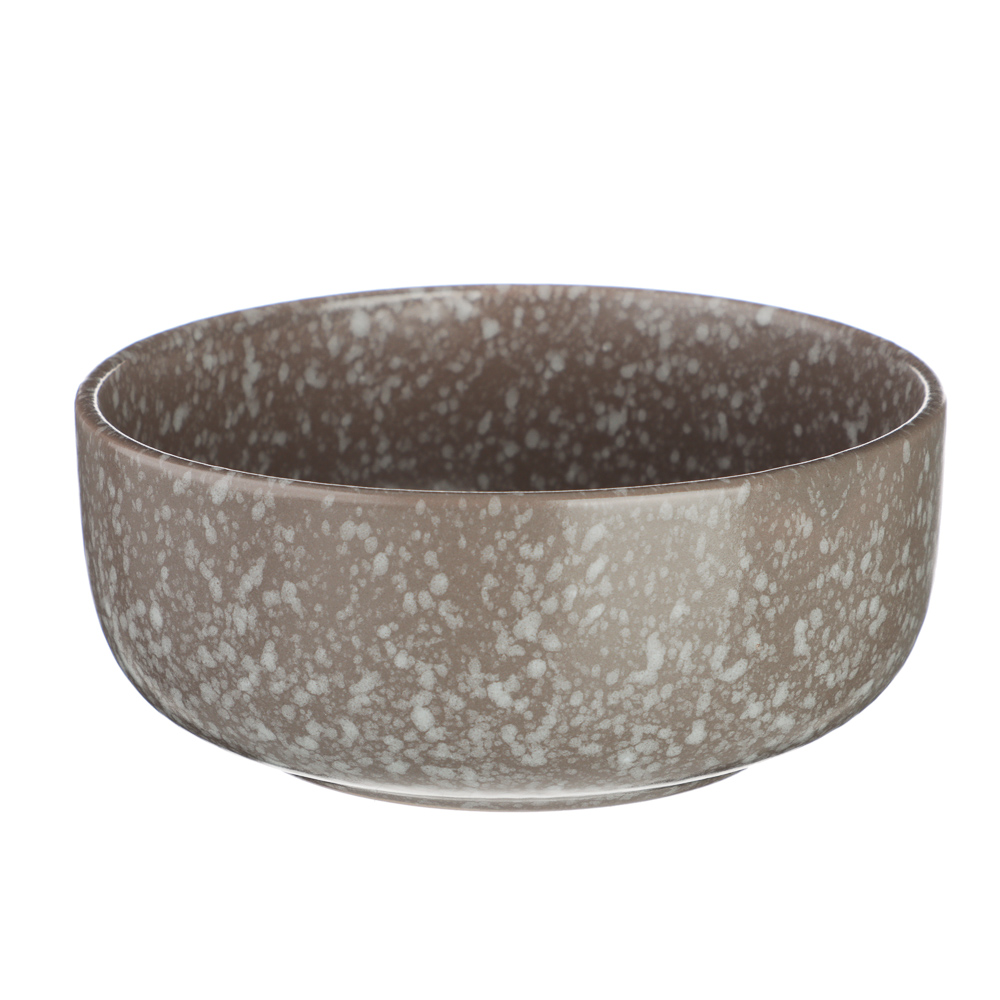 MILLIMI Салатник 620мл, 14.5х6см, керамика, серый, арт.№ 824-177