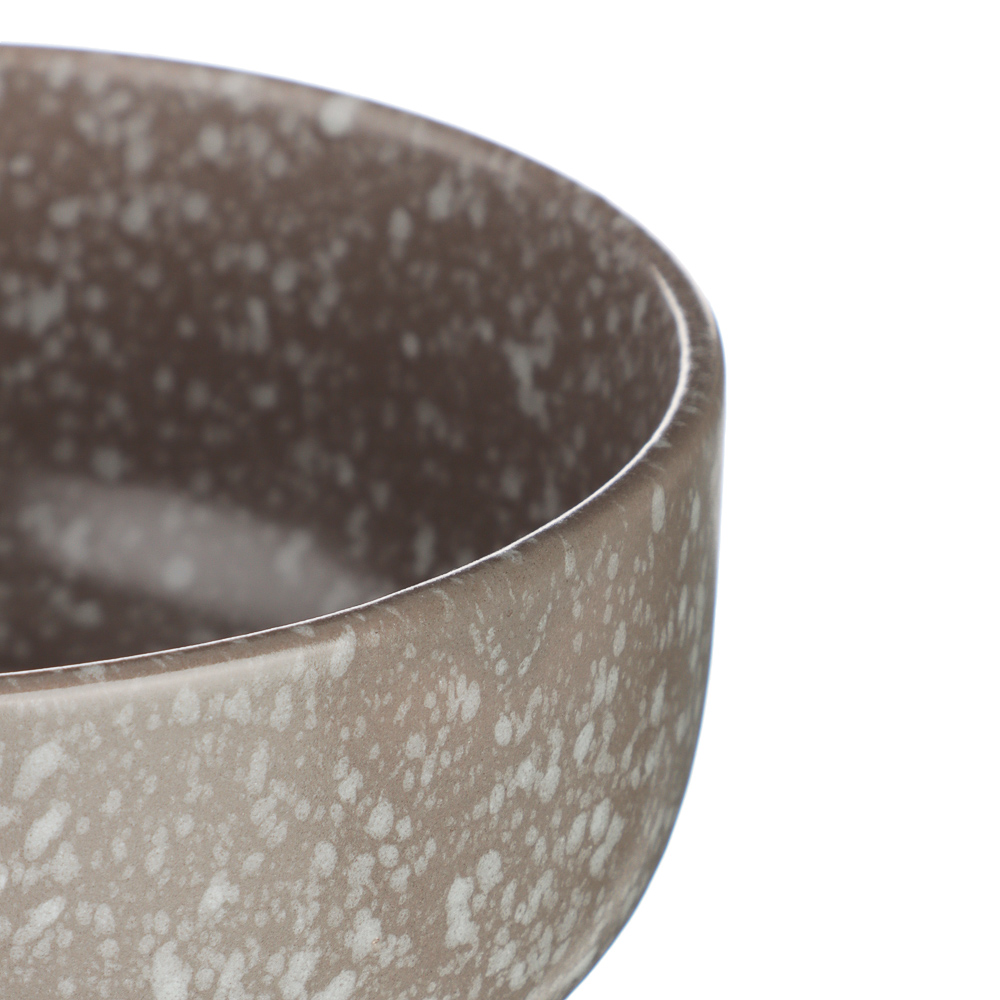 MILLIMI Салатник 620мл, 14.5х6см, керамика, серый, арт.№ 824-177