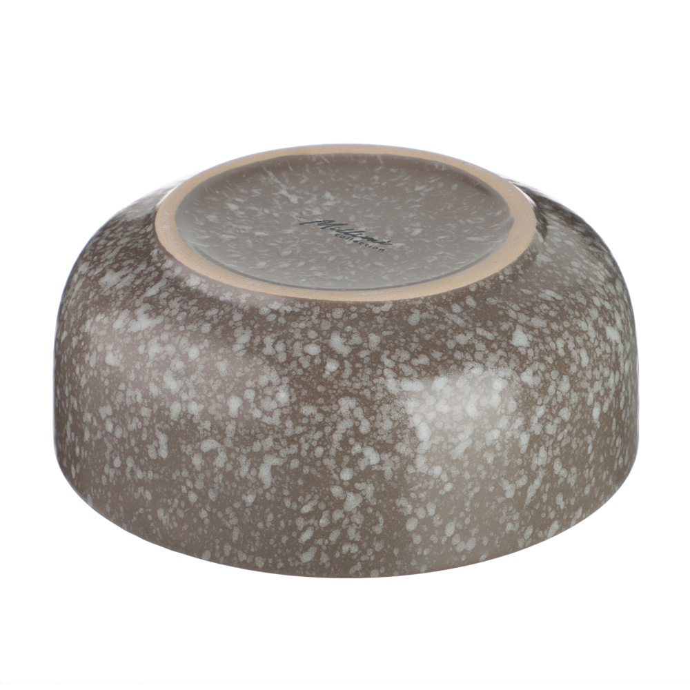 MILLIMI Салатник 620мл, 14.5х6см, керамика, серый, арт.№ 824-177