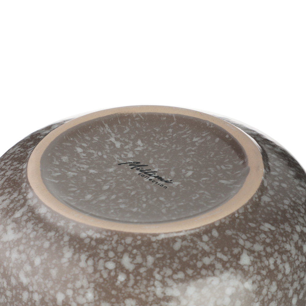 MILLIMI Салатник 620мл, 14.5х6см, керамика, серый, арт.№ 824-177