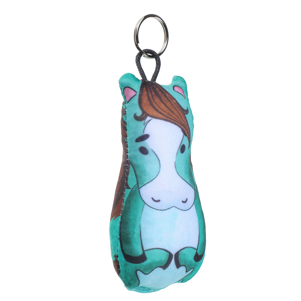 Брелок Лошадка, 10 см, бифлекс+шарики, 3 дизайна, арт.№ 705-510