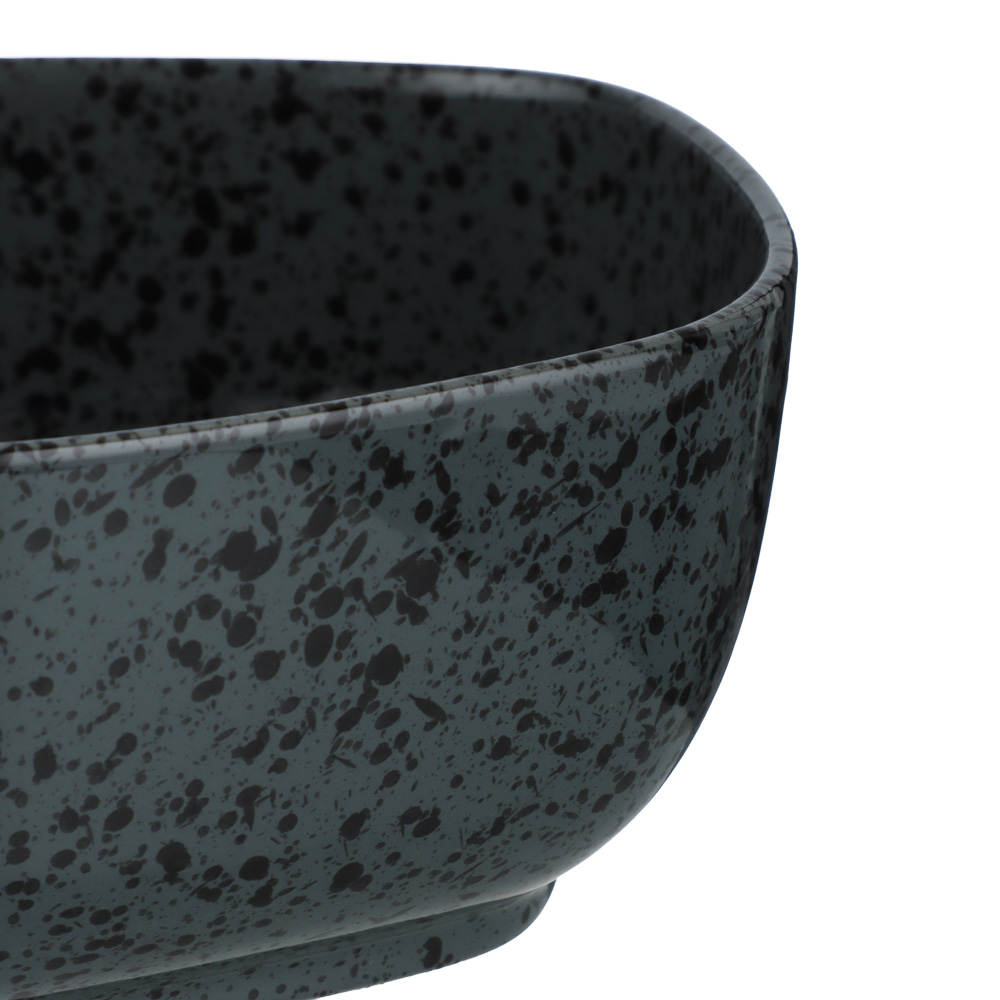 MILLIMI Оникс Салатник, 21х20,5x8см, фарфор, арт.№ 816-065