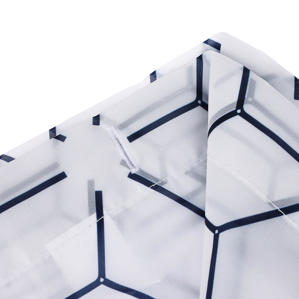 Шторка для ванной, таффета, 145x180см, ШТТФ056-13071, арт.№ 461-675