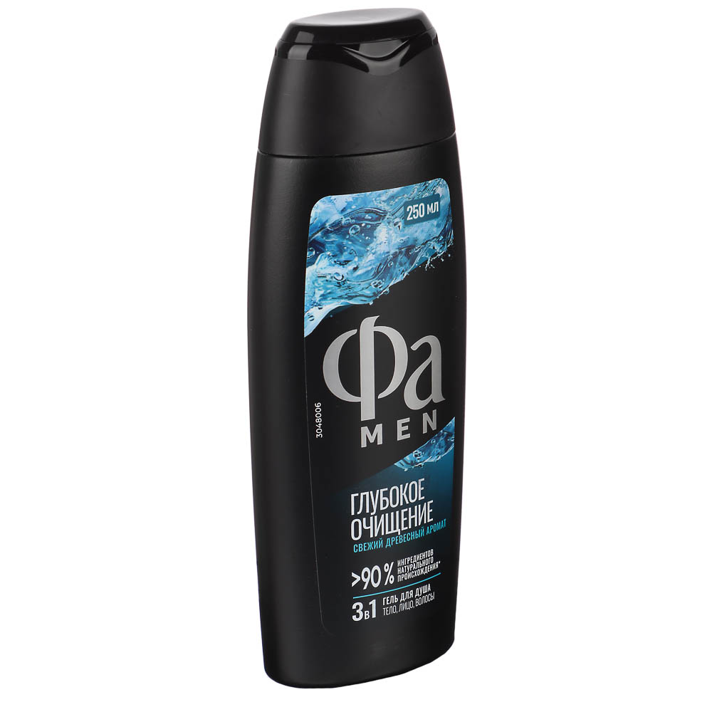 Гель для душа Фа Мэн Глубокое очищение, п/б, 250 мл, арт.№ 951-127