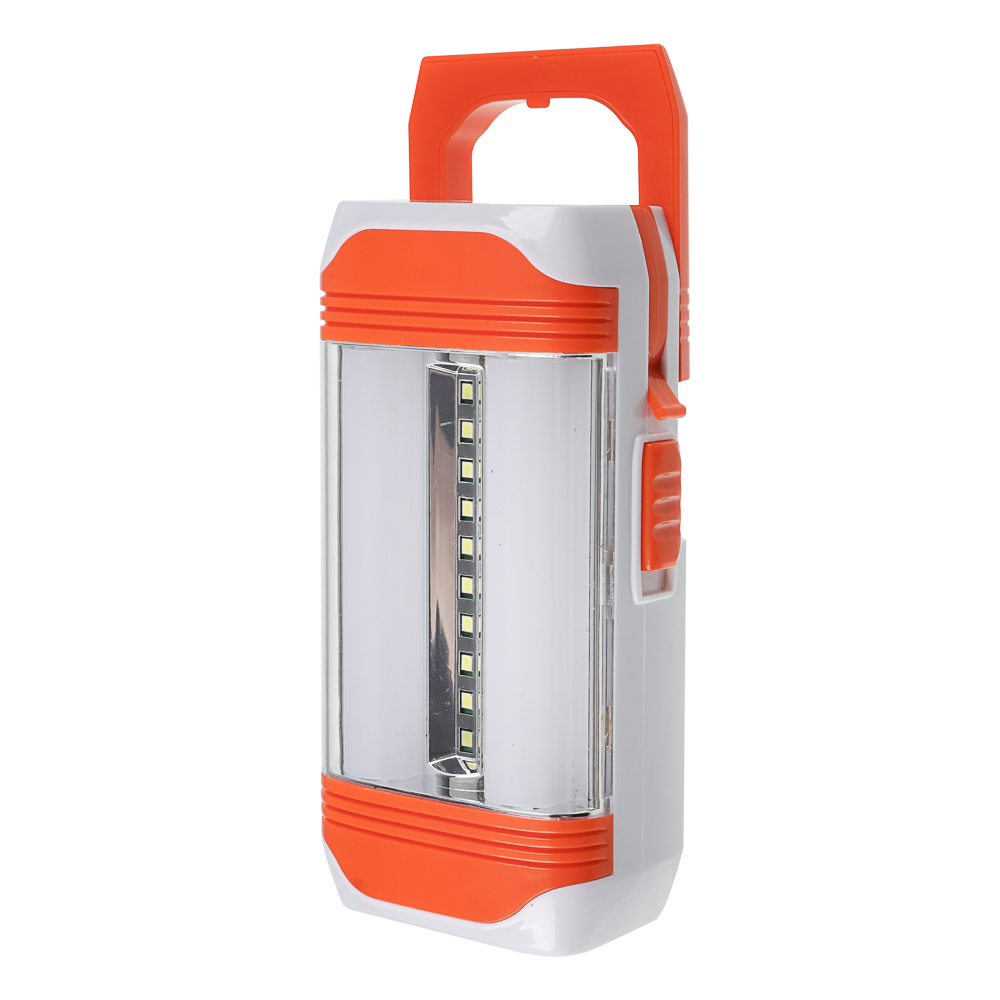 Фонарь-светильник тм ЕРМАК, LED, 2 режима, 800 мАч, USB, пластик, 70х50х145 мм, арт.№ 198-083