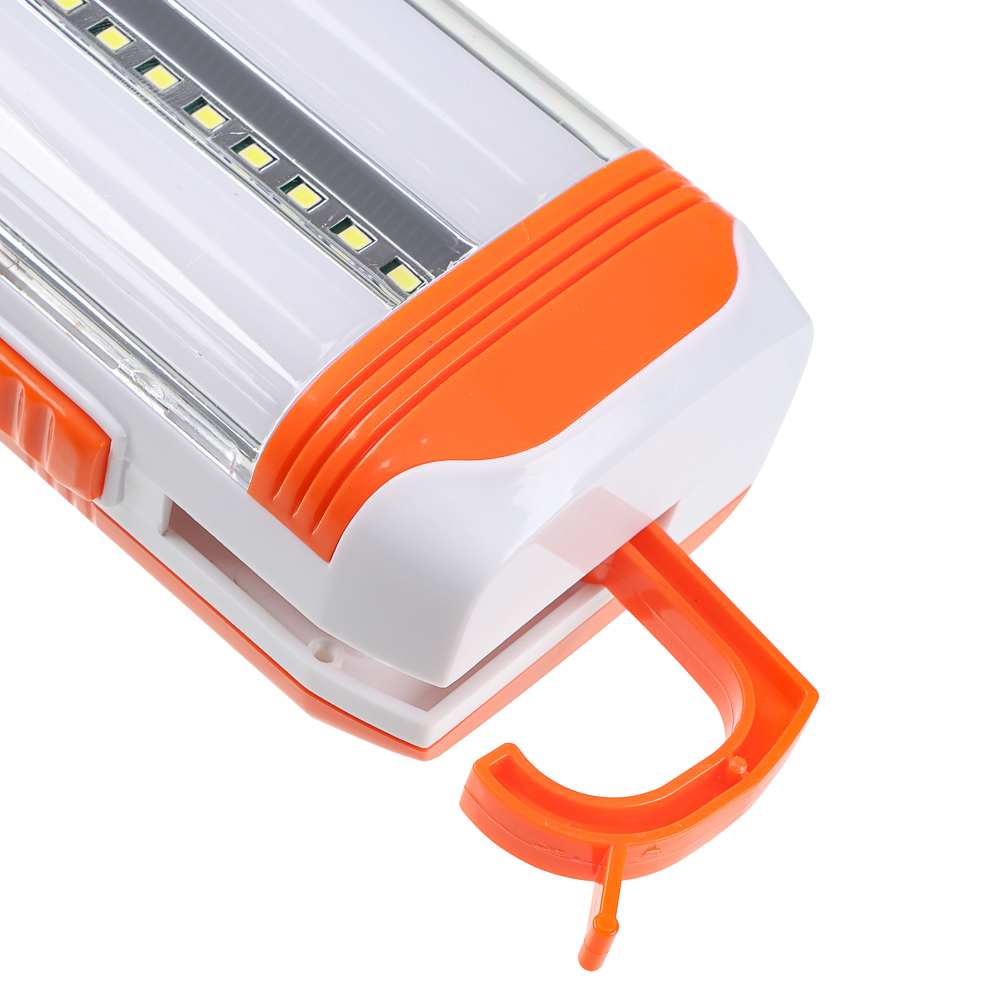 Фонарь-светильник тм ЕРМАК, LED, 2 режима, 800 мАч, USB, пластик, 70х50х145 мм, арт.№ 198-083