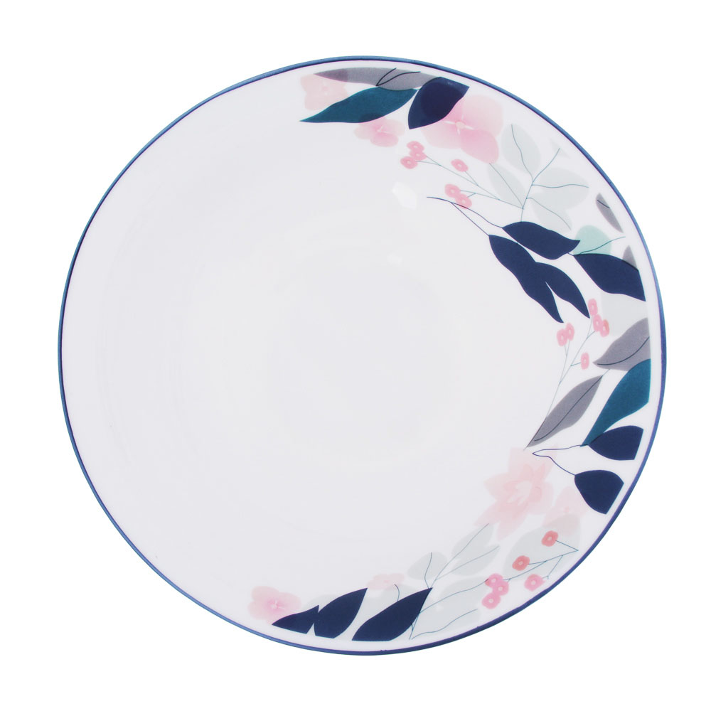 MILLIMI Лия Салатник опаловое стекло 16,5см, K2053, арт.№ 818-508