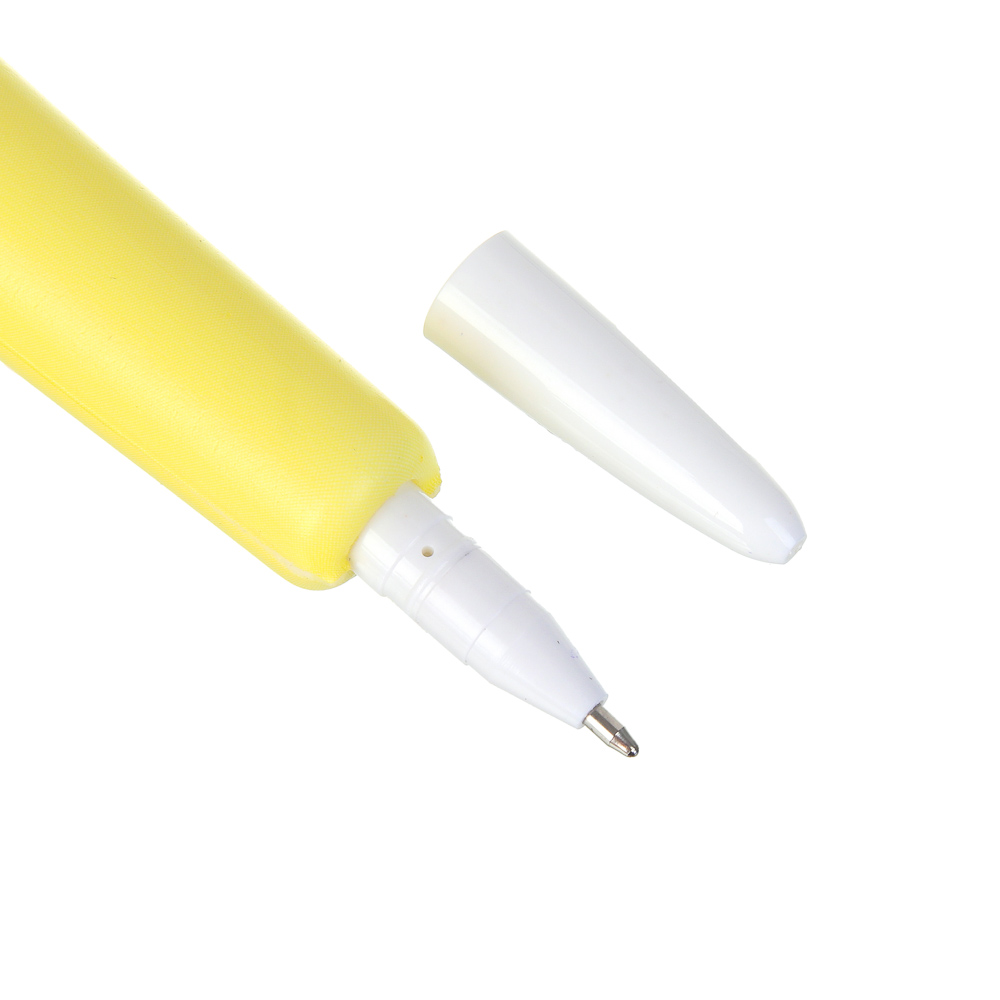 Ручка-мялка шариковая синяя, в форме монстрика, 4 дизайна, арт.№ 591-257