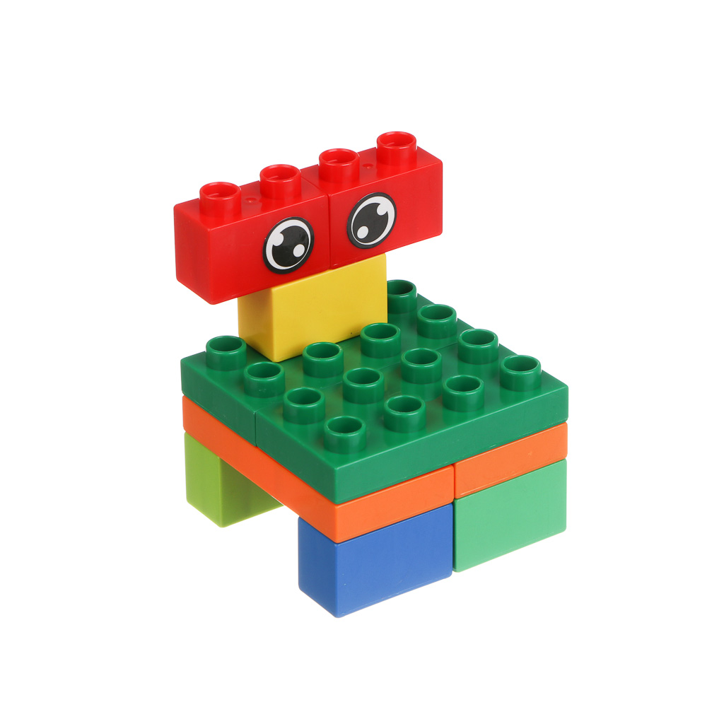 Конструктор для малышей 36-52детали, 20х15,6х6см, 2 дизайна, арт.№ 891-342