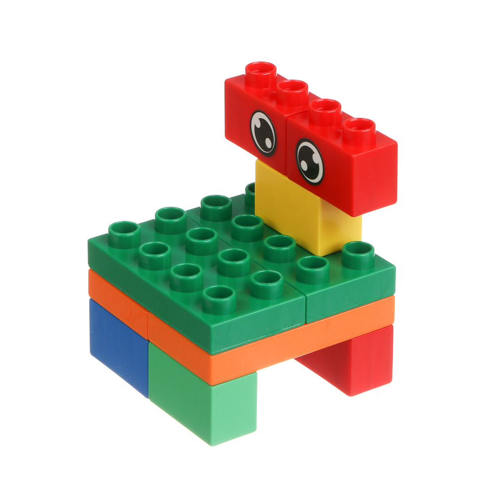 Конструктор для малышей 36-52детали, 20х15,6х6см, 2 дизайна, арт.№ 891-342