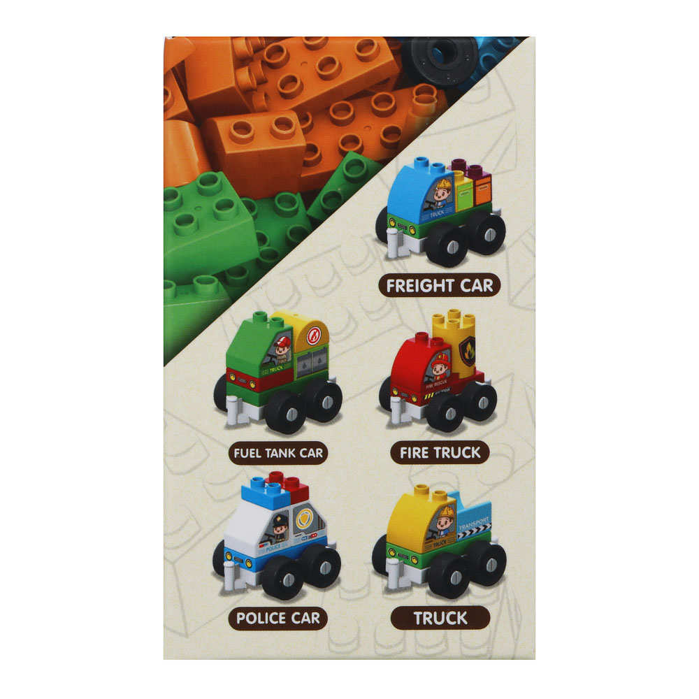 Конструктор развивающий "Транспорт", ABS, арт.№ 891-343